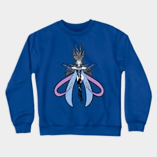 Shiva from Final Fantasy 14 Lithographic Print Art Crewneck Sweatshirt